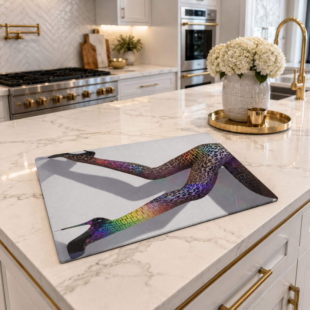 Electric Skin - Glass Cutting Board