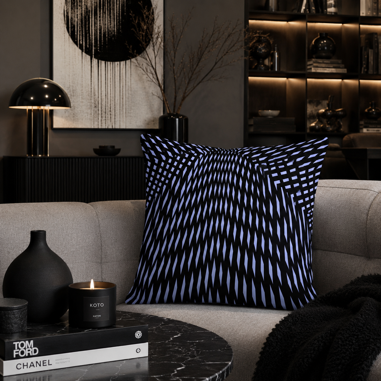 Apex Current - Throw Pillow