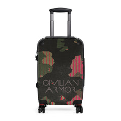 Front view of Civilian Armor - Suitcase - Carry-On - Roller.