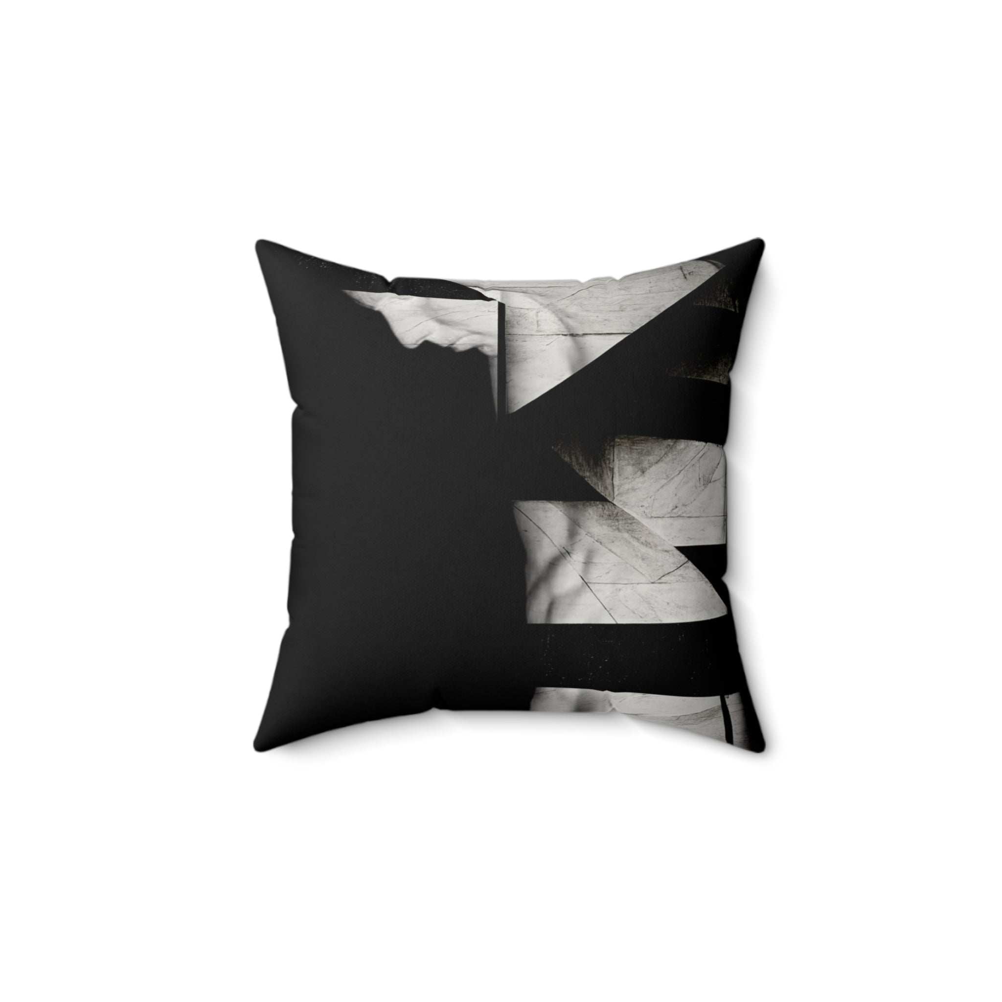 Clean Break - Faux Suede Throw Pillow