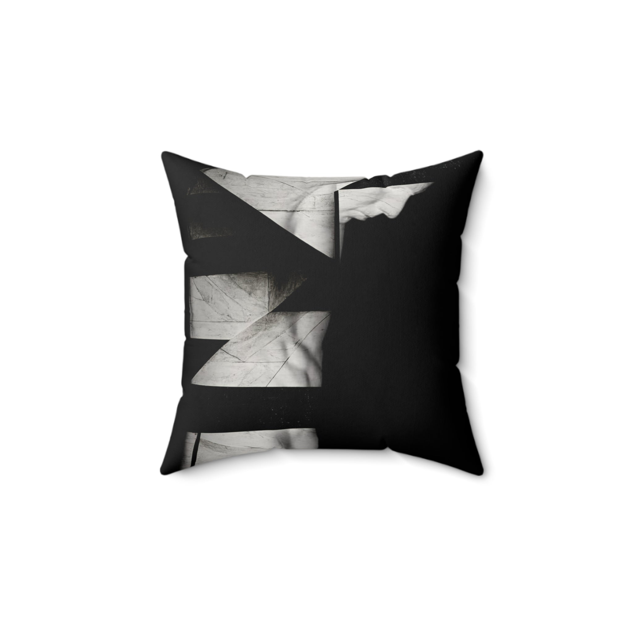 Clean Break - Faux Suede Throw Pillow