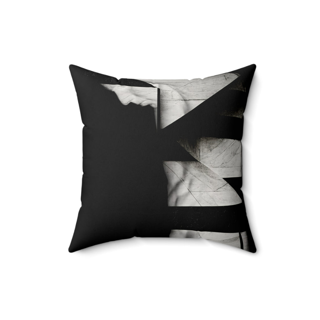 Clean Break - Faux Suede Throw Pillow