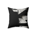 Clean Break - Faux Suede Throw Pillow