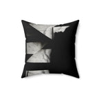 Clean Break - Faux Suede Throw Pillow