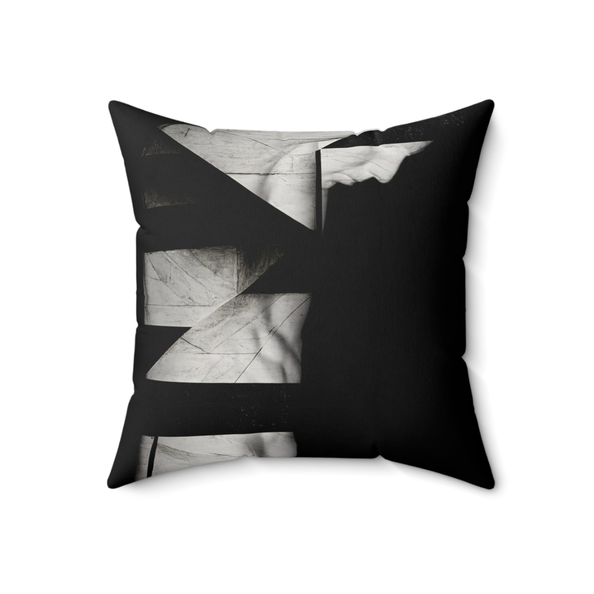 Clean Break - Faux Suede Throw Pillow