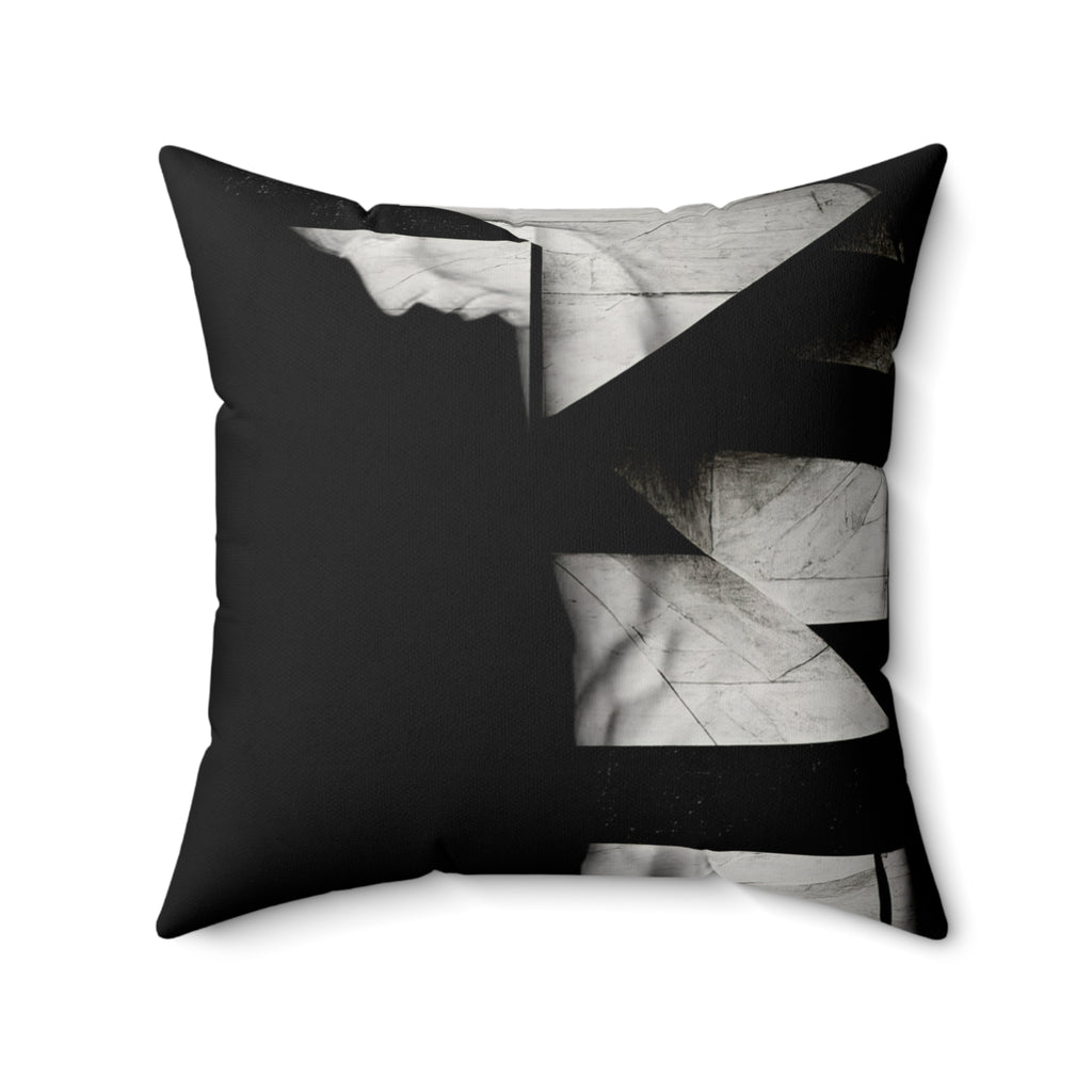 Clean Break - Faux Suede Throw Pillow