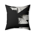 Clean Break - Faux Suede Throw Pillow