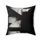 Clean Break - Faux Suede Throw Pillow