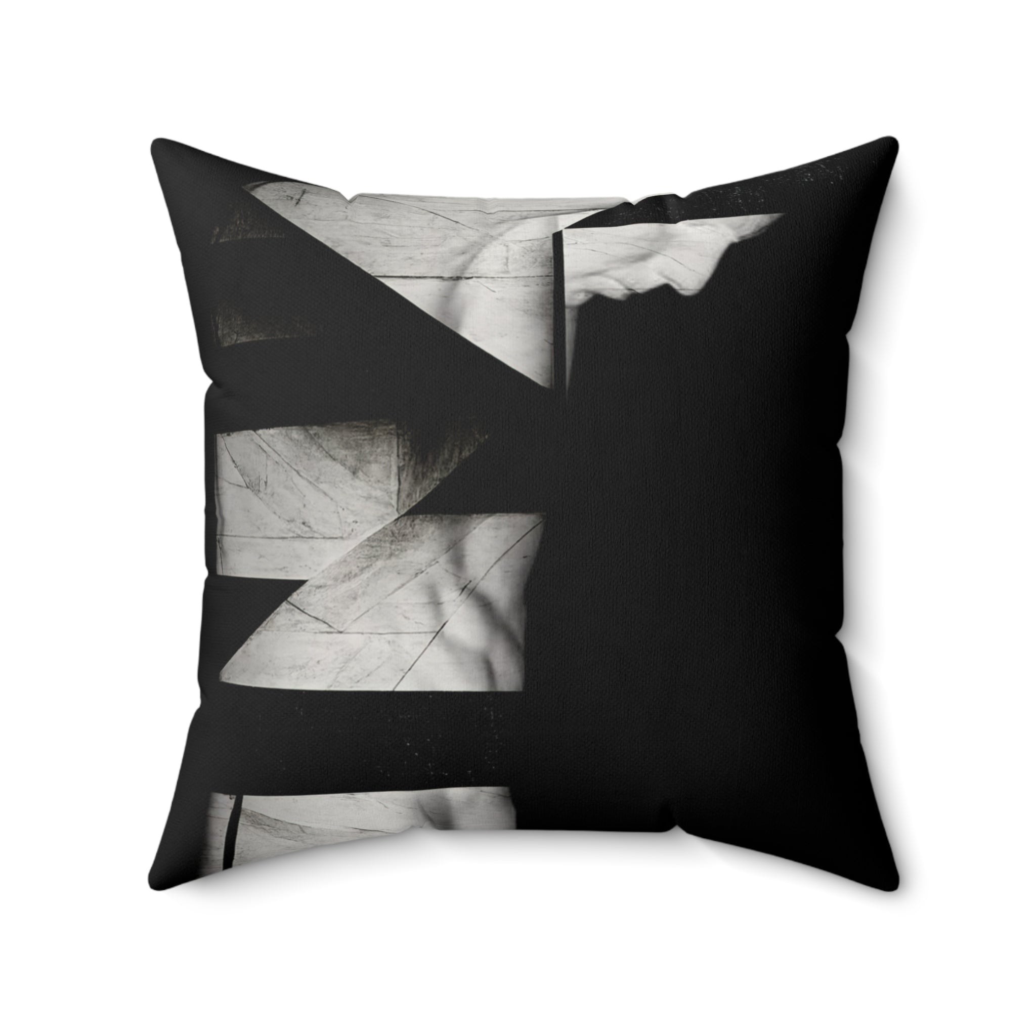 Clean Break - Faux Suede Throw Pillow