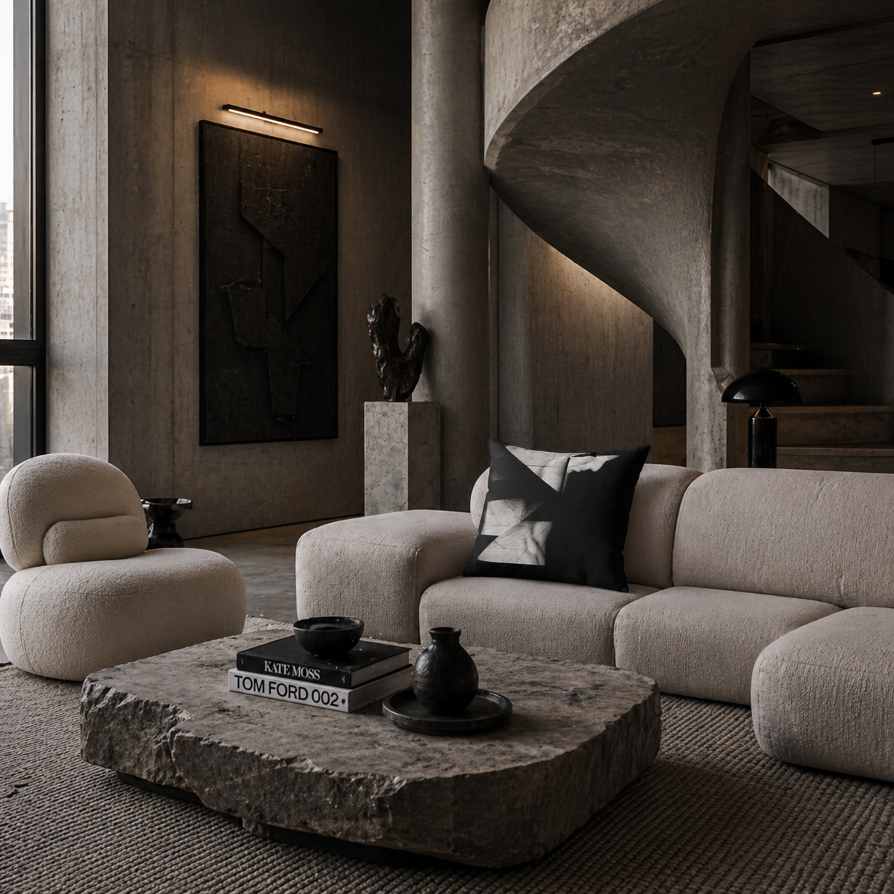 Clean Break - Faux Suede Throw Pillow