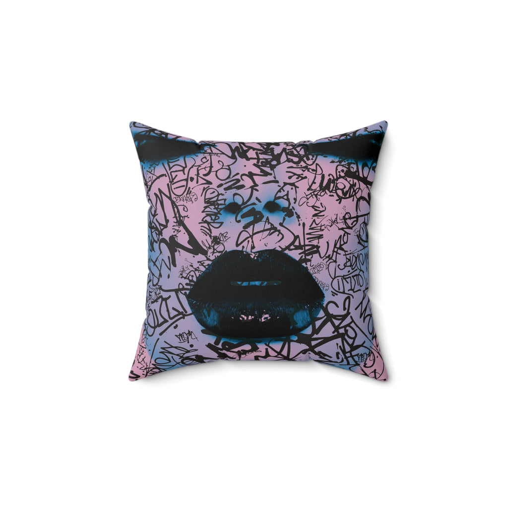 Closure is a Hoax - Faux Suede Throw Pillow