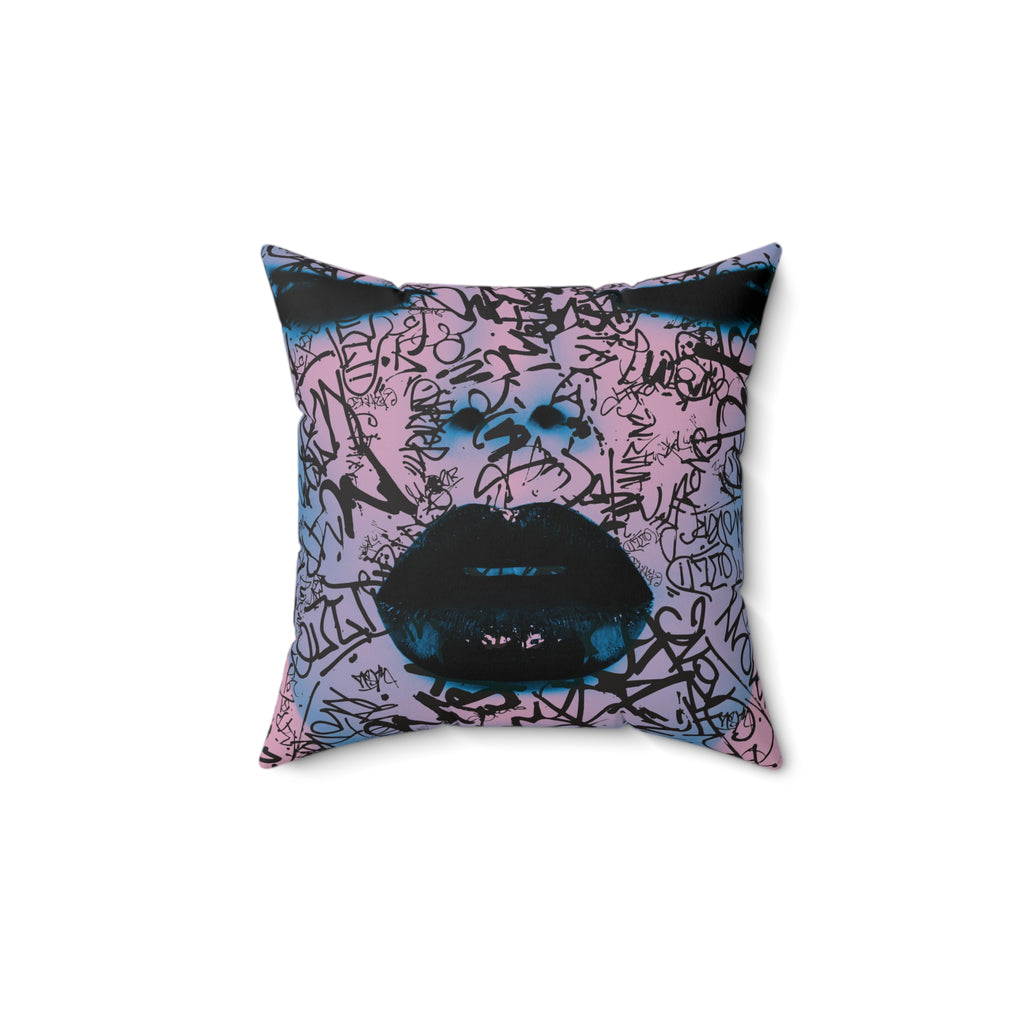 Closure is a Hoax - Faux Suede Throw Pillow