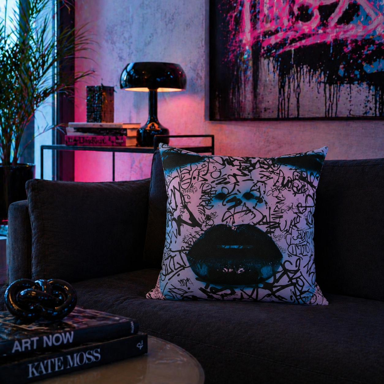 Closure is a Hoax - Faux Suede Throw Pillow