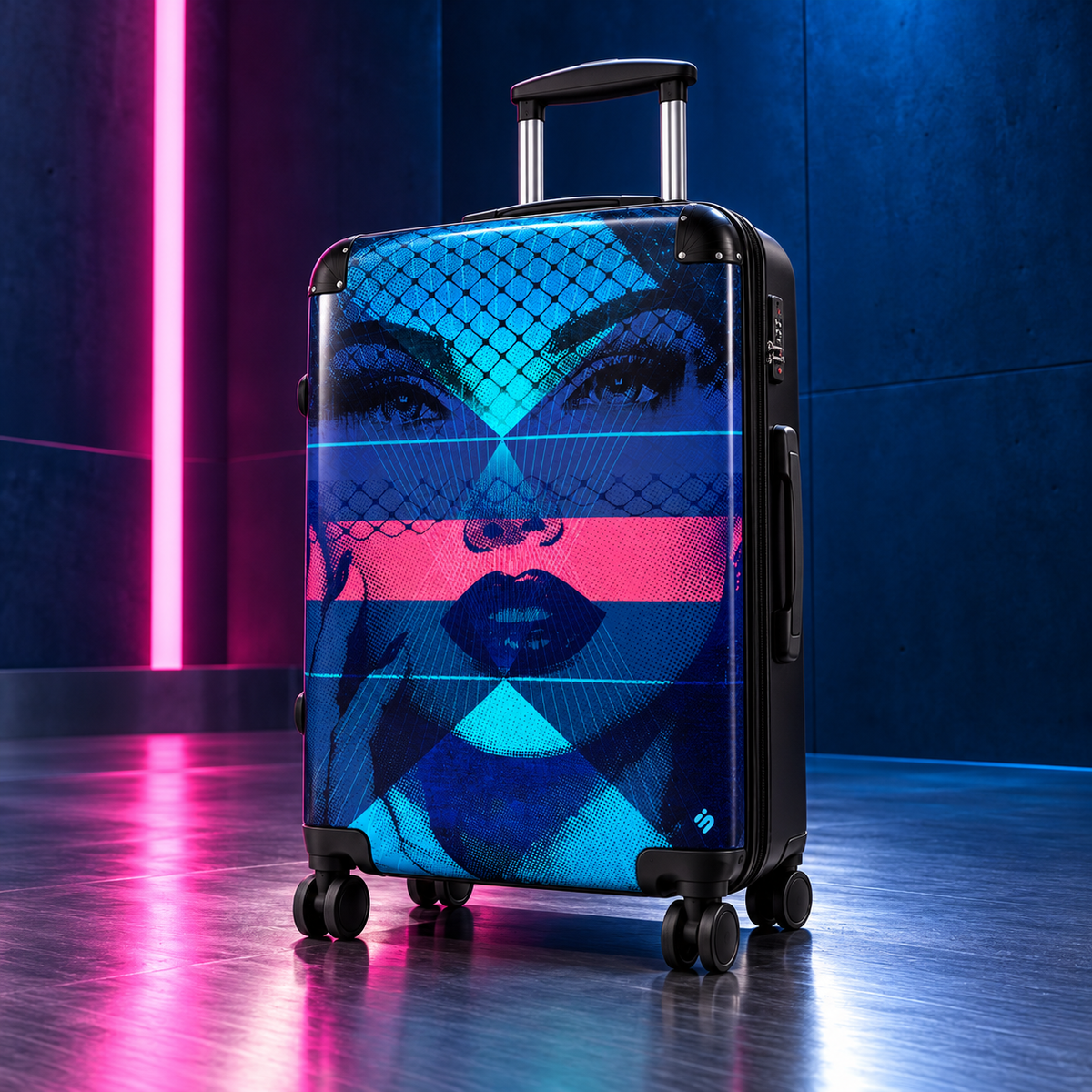 Electric Muse | Suitcase | Roller