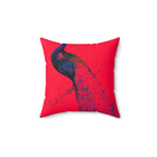 Cocky Bastard - Faux Suede Throw Pillow