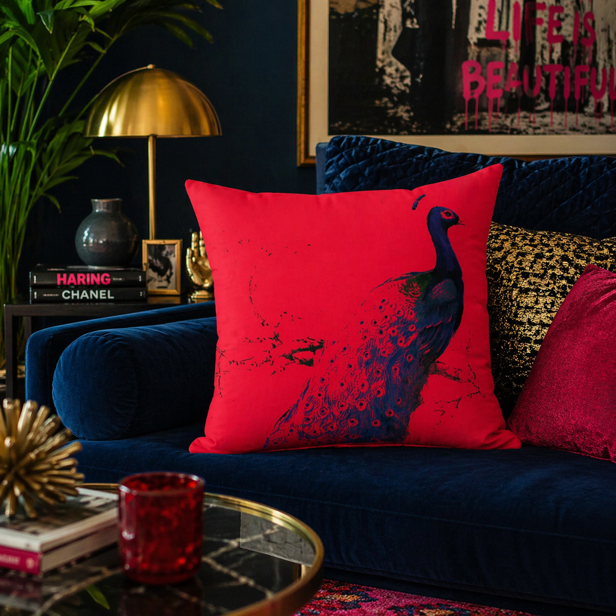 Cocky Bastard - Faux Suede Throw Pillow