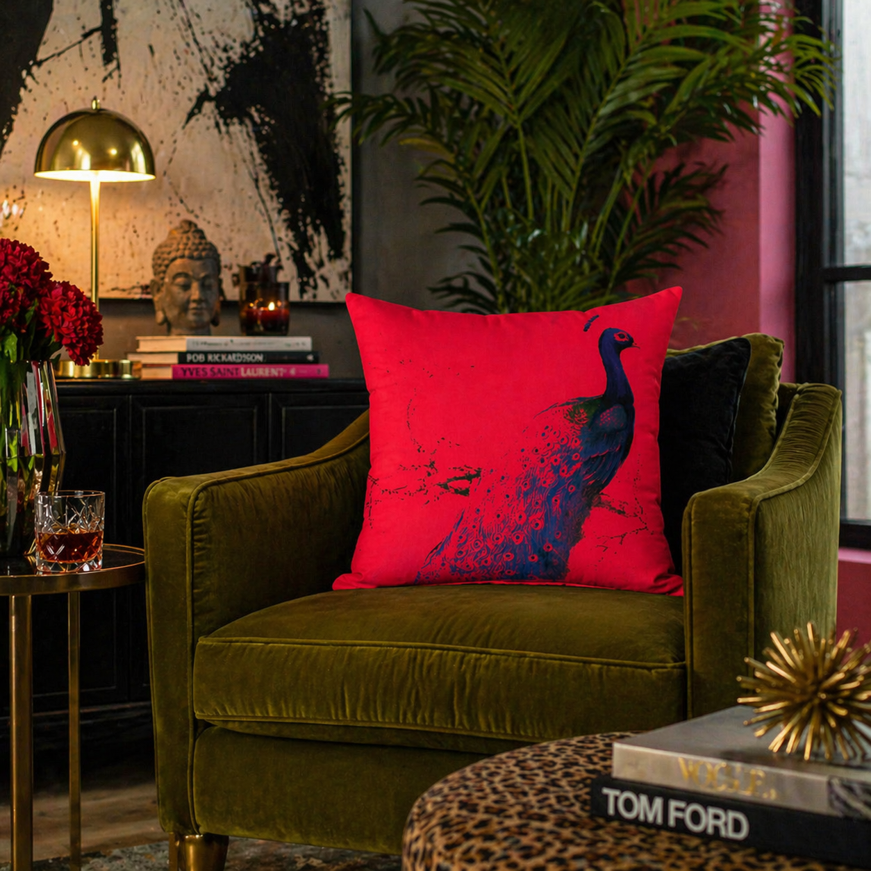 Cocky Bastard - Faux Suede Throw Pillow
