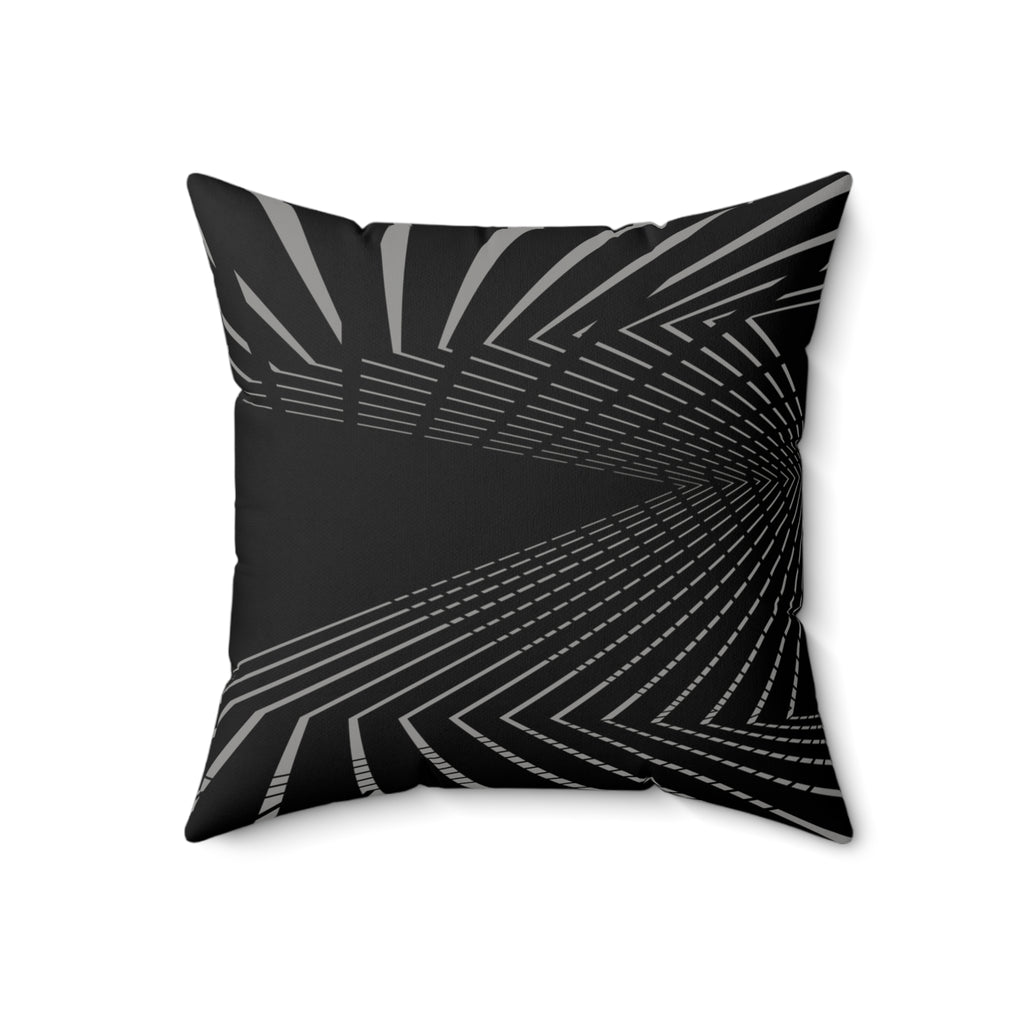 Control Freak - Faux Suede Throw Pillow