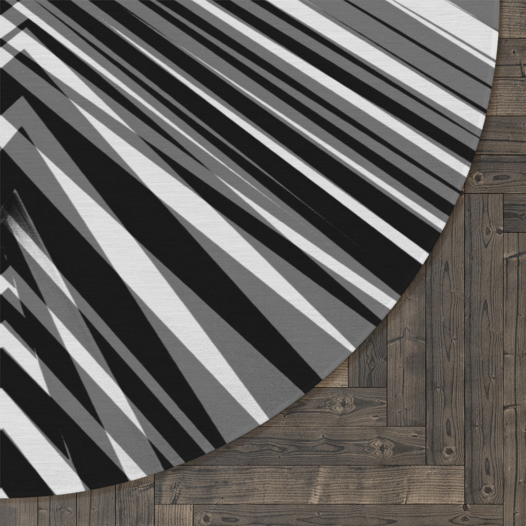 Cross Examination - Round Area Rug