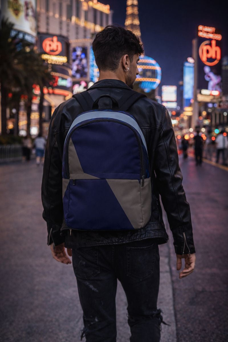 Crossed Lines, Clear Mind - Backpack