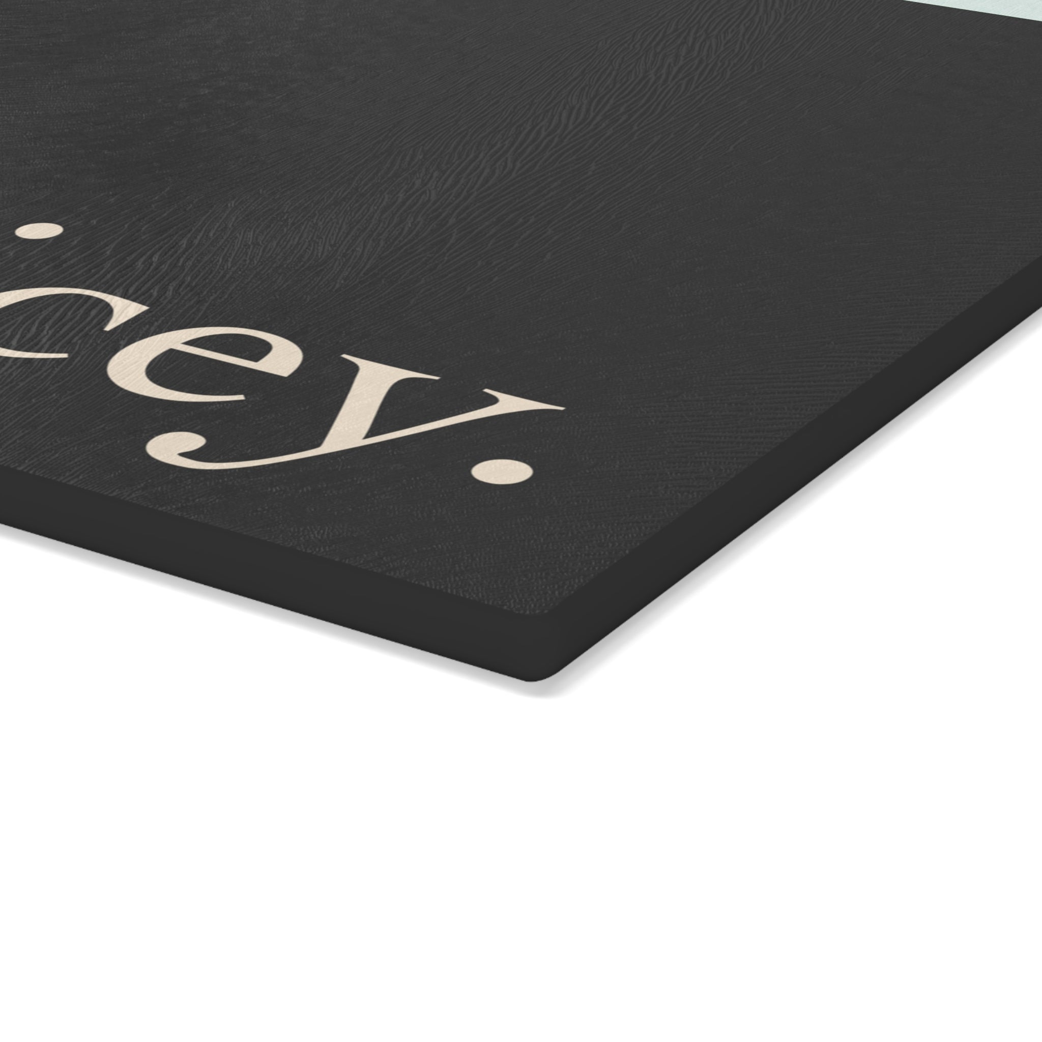 Dicey. - Glass Cutting Board