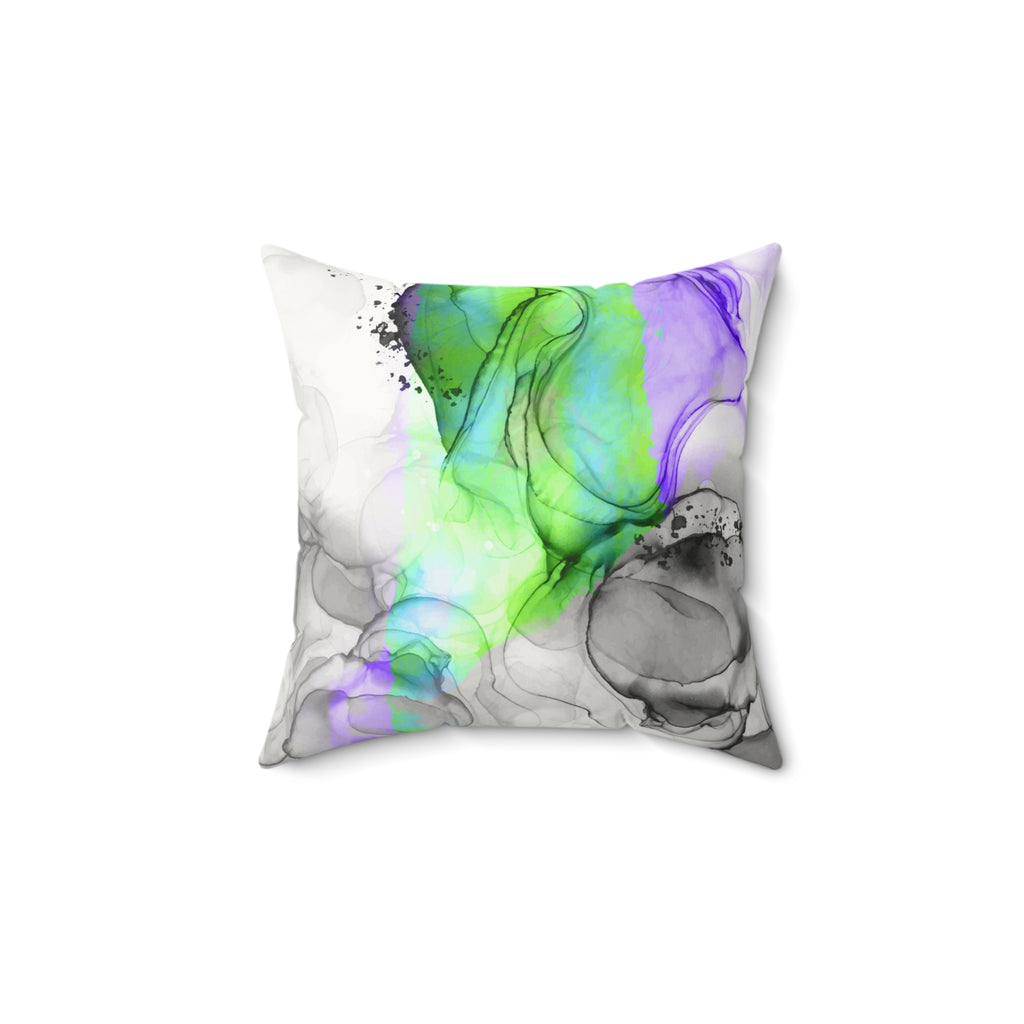 Don’t Mistake My Grace - Faux Suede Throw Square Pillow