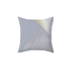 Drop the Pattern - Faux Suede Throw Pillow