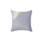 Drop the Pattern - Faux Suede Throw Pillow