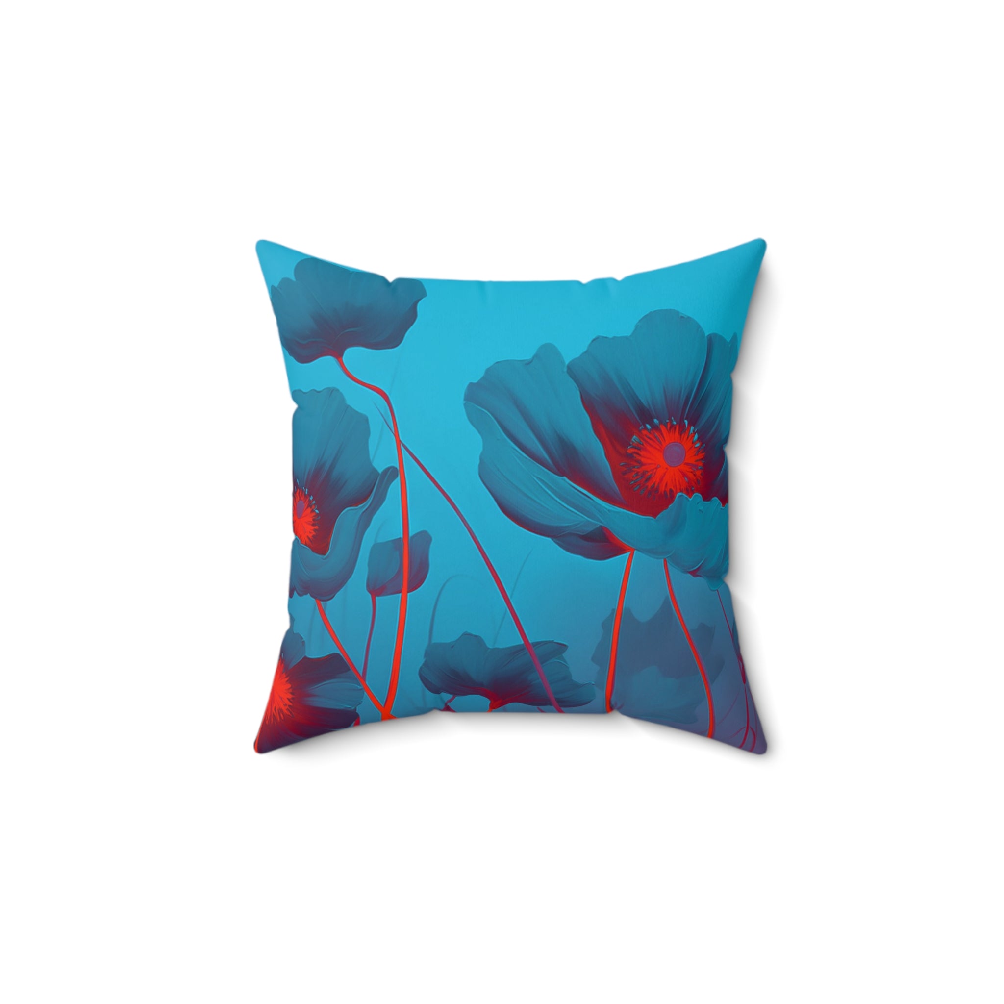Electric Eden - Faux Suede Throw Pillows