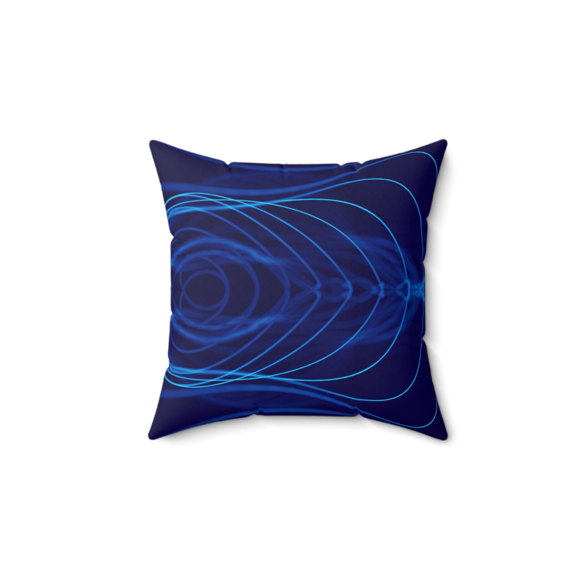 Electric Field Trip - Faux Suede Throw Pillow