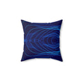Electric Field Trip - Faux Suede Throw Pillow