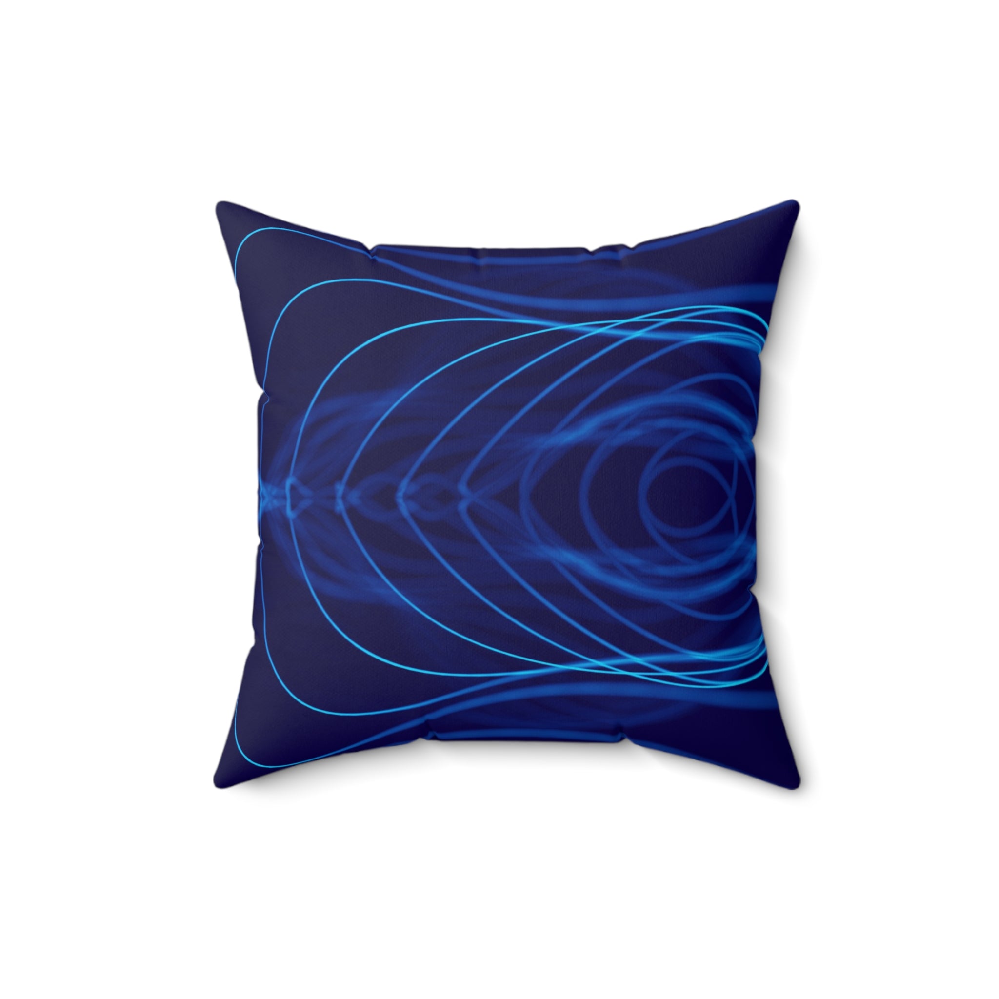 Electric Field Trip - Faux Suede Throw Pillow