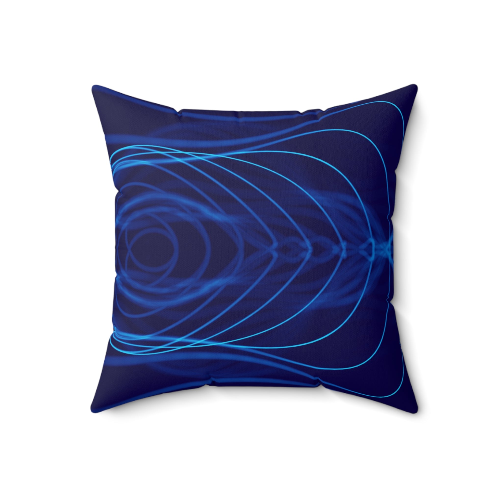 Electric Field Trip - Faux Suede Throw Pillow