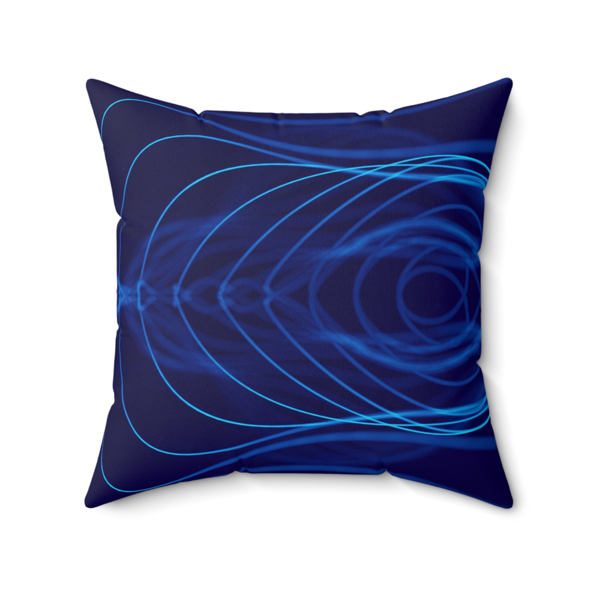 Electric Field Trip - Faux Suede Throw Pillow