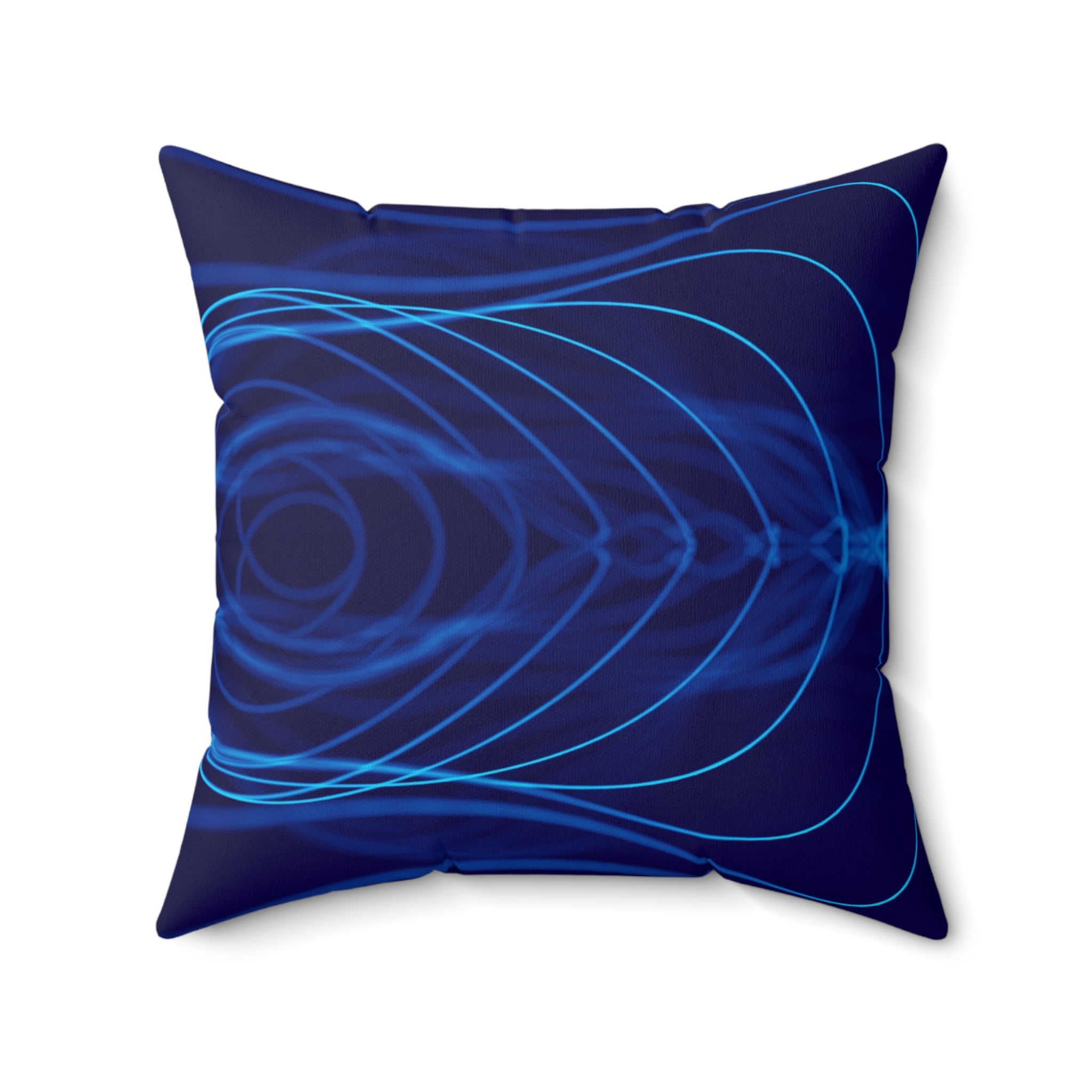 Electric Field Trip - Faux Suede Throw Pillow