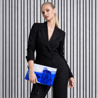 Electric Silence - Leather Crossbody Accessories Bag