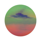 Electric Sundown - Round Area Rug