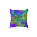 Euphoric Field - Faux Suede Throw Pillow