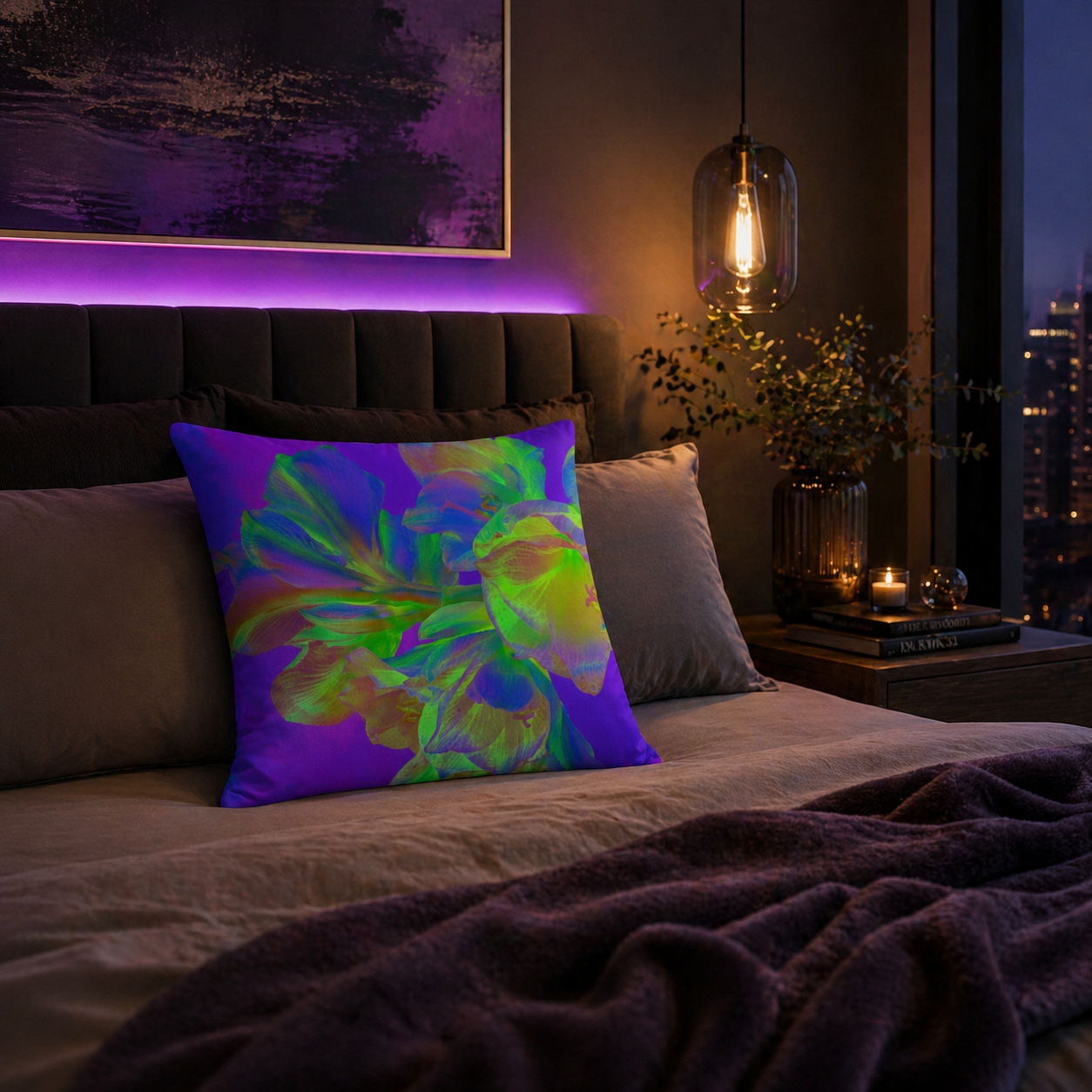 Euphoric Field - Throw Pillow