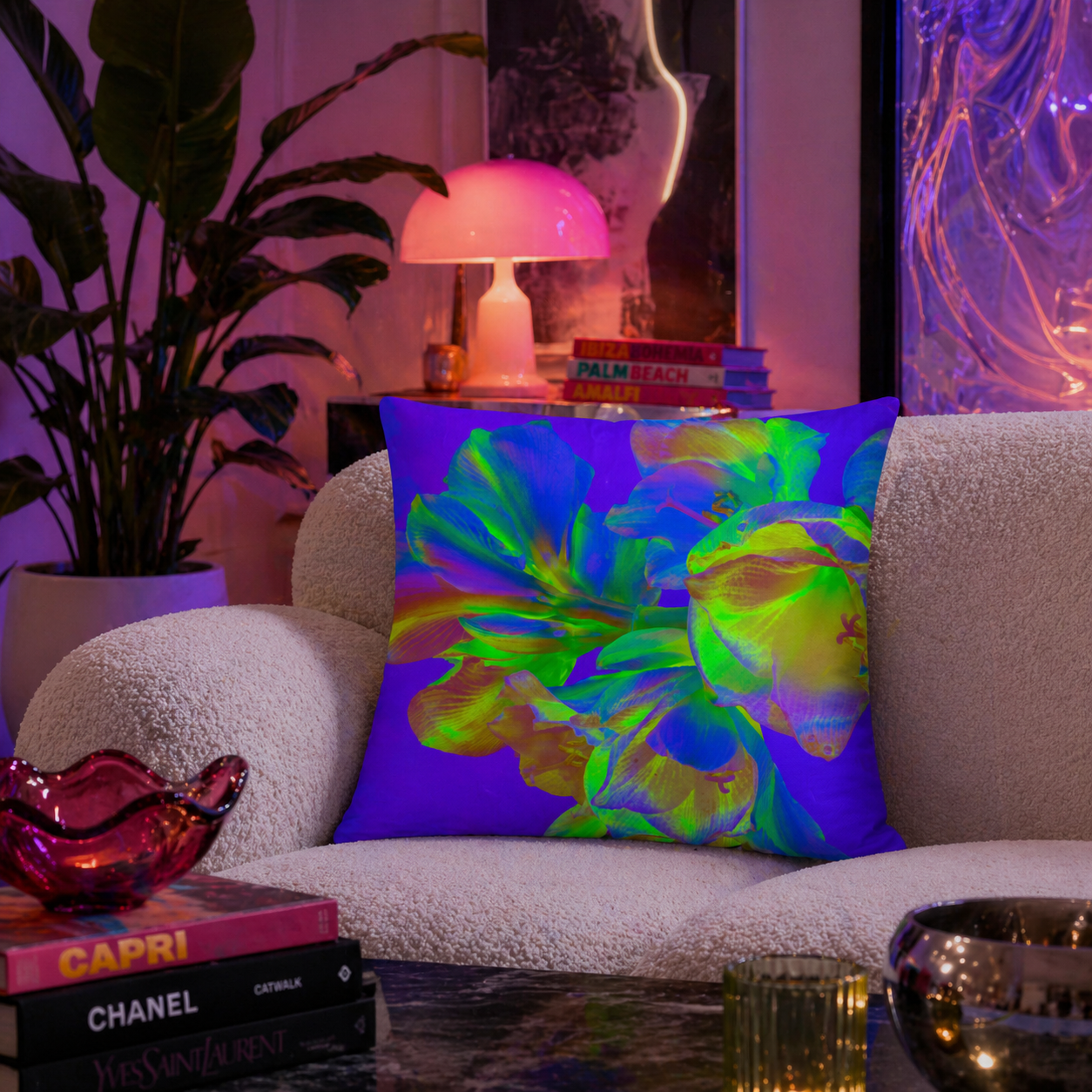 Euphoric Field - Throw Pillow