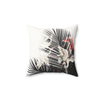 Flight Risk - Faux Suede Throw Pillow