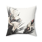 Flight Risk - Faux Suede Throw Pillow