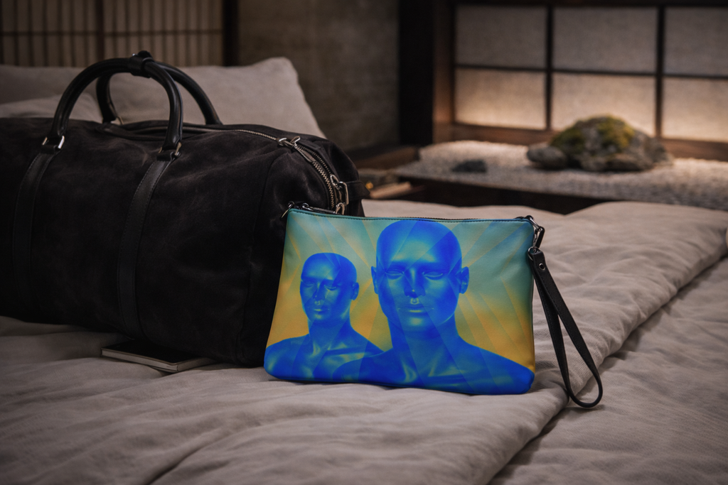 Forward Projection - Leather Accessories Bag