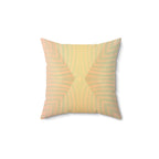 Gentle Frequency - Faux Suede Throw Pillow