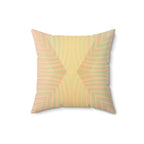 Gentle Frequency - Faux Suede Throw Pillow