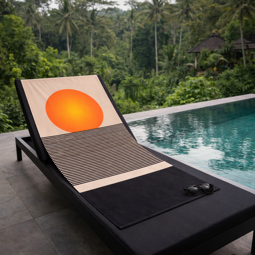 Graphic Seduction - Beach Towel