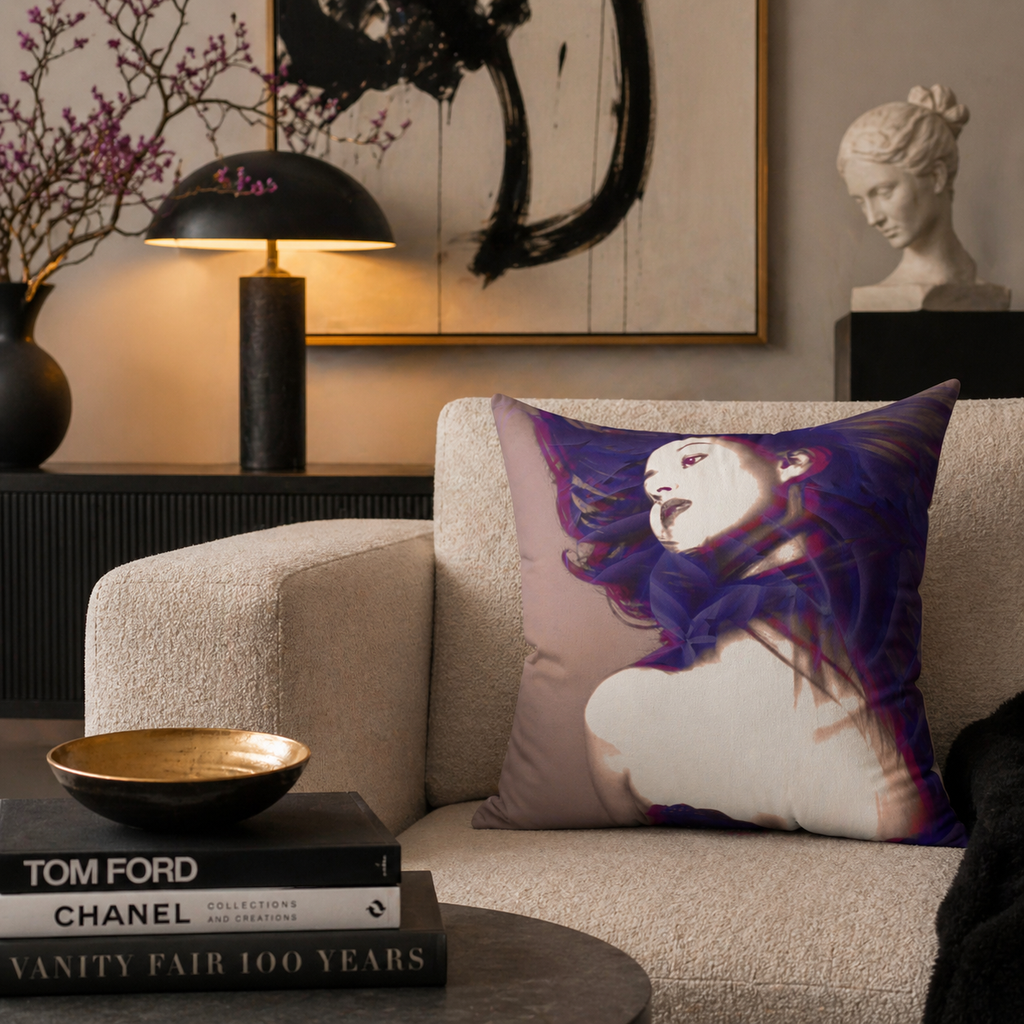 Haunted, But Make It Hot - Throw Pillow