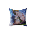Held. By. Me. - Faux Suede Throw Pillow