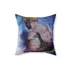 Held. By. Me. - Faux Suede Throw Pillow