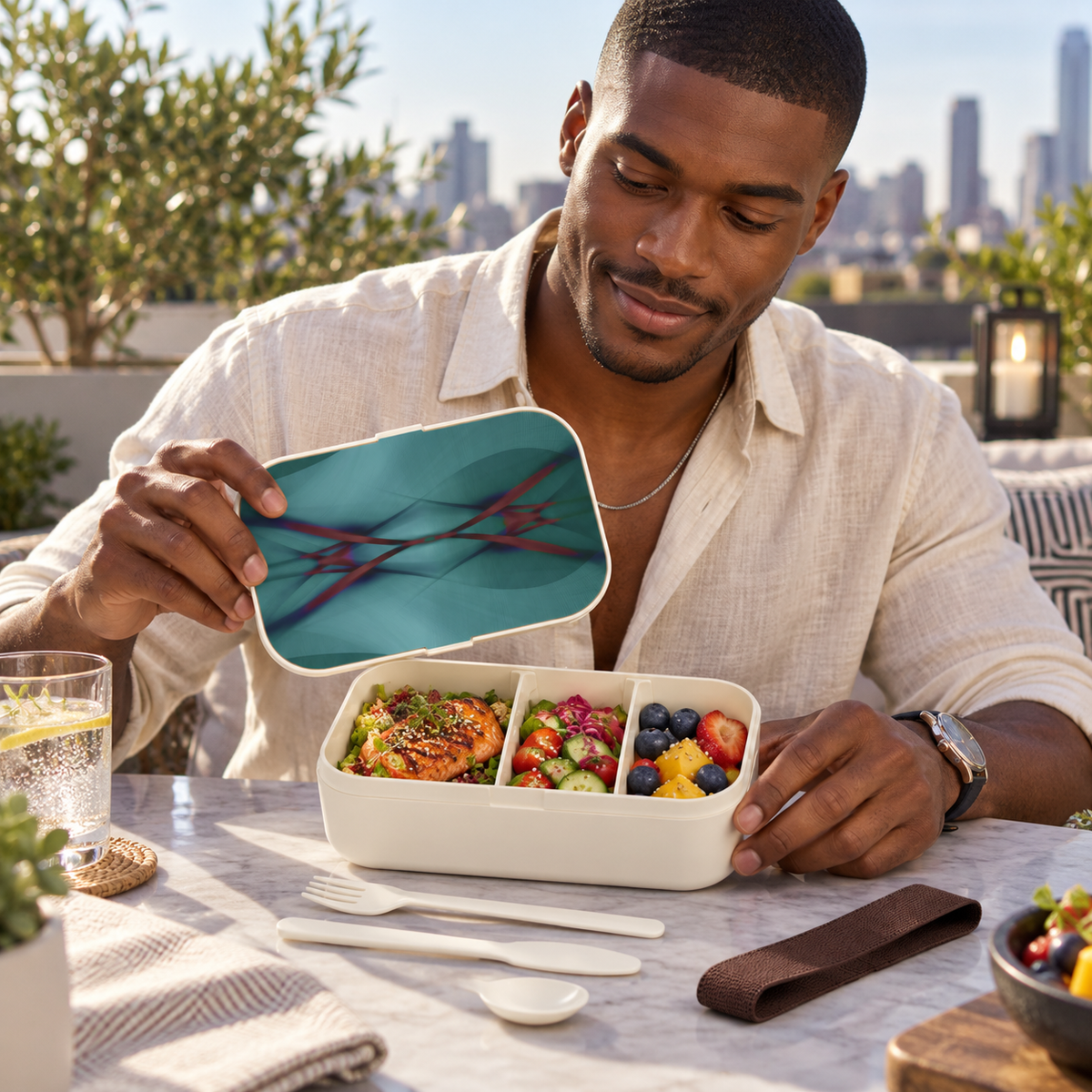 Held Between Instincts - Bento Box